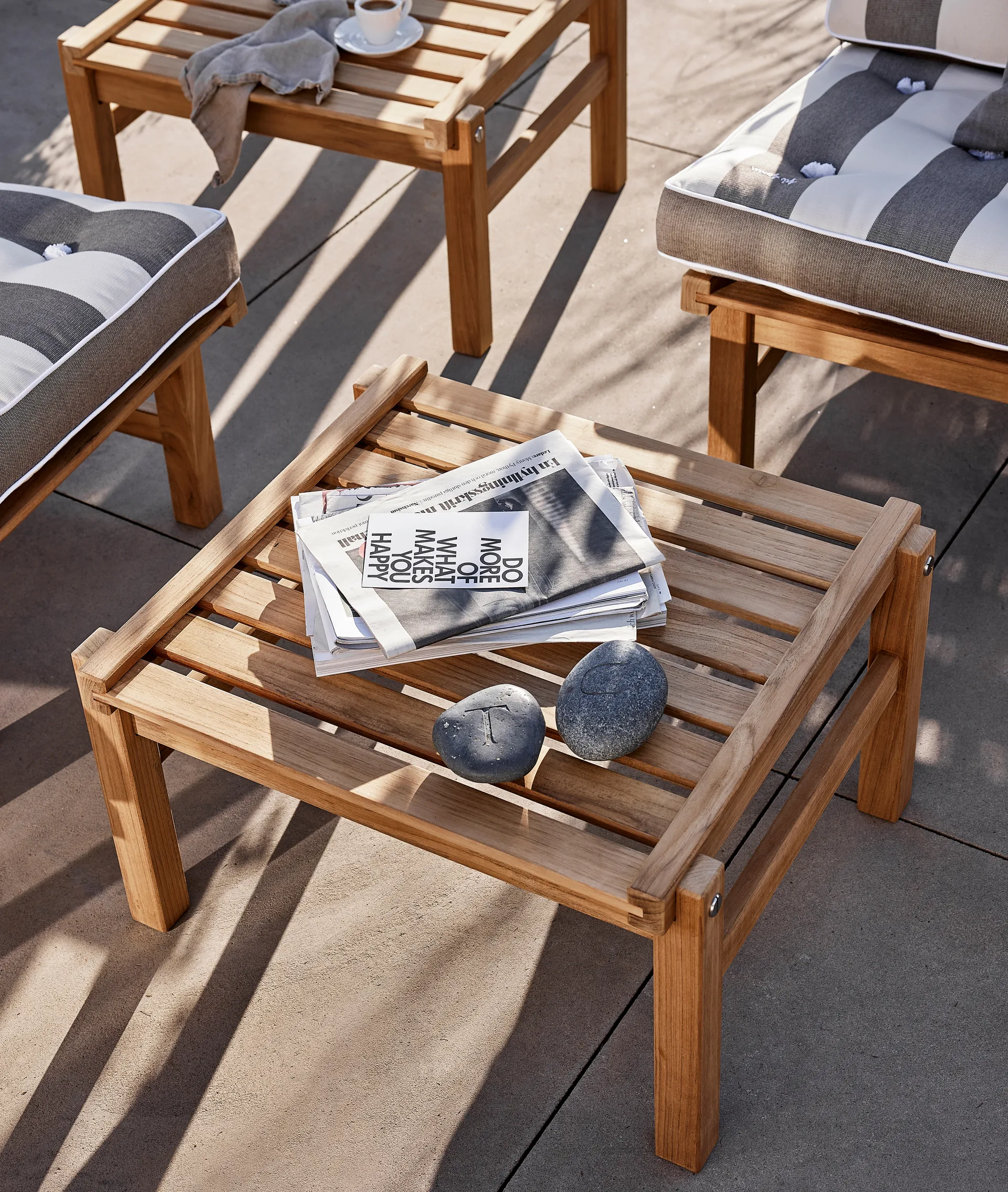 Tabouret 92, Teck Fri Form