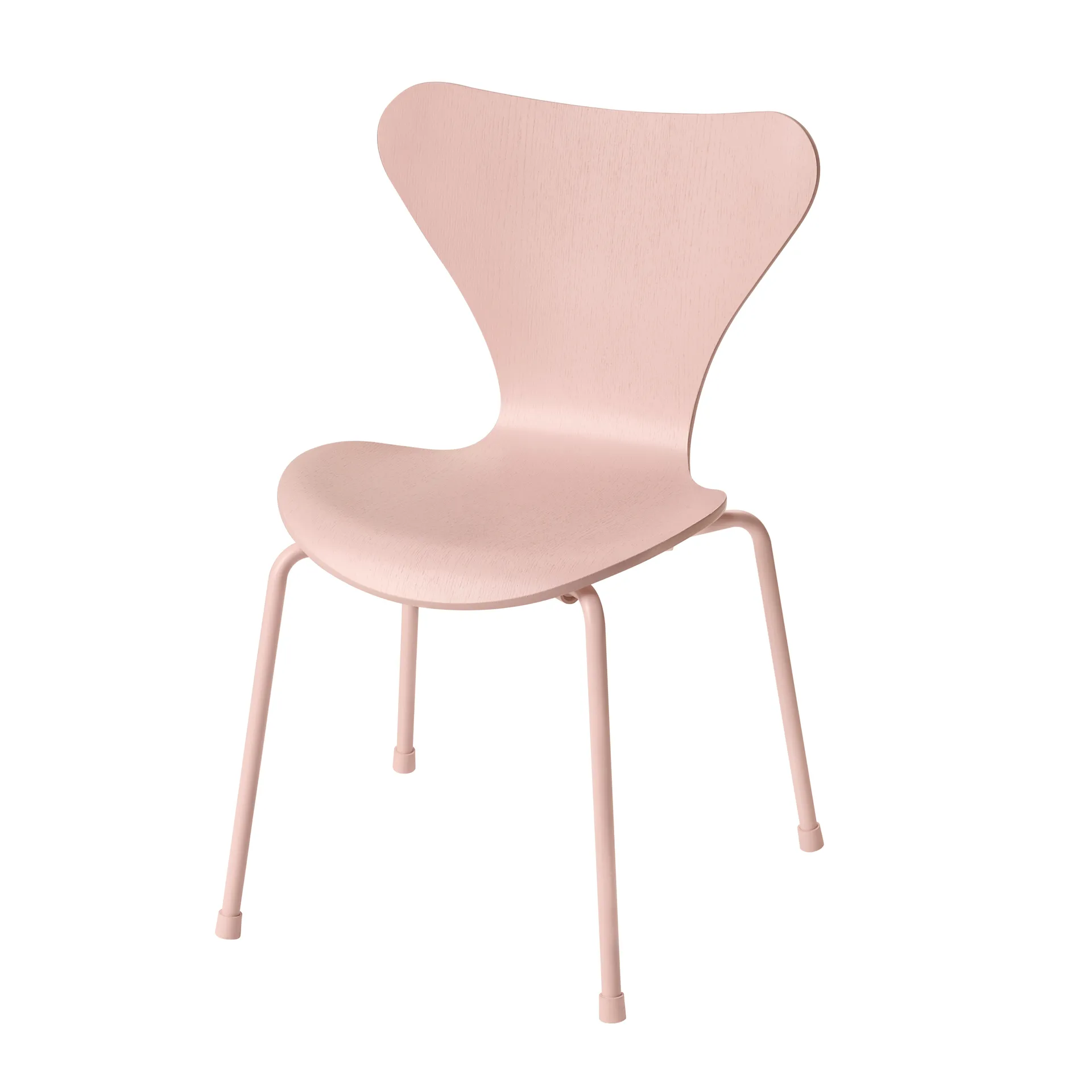 3177 Chaise d'enfant Series 7, Rose Fritz Hansen