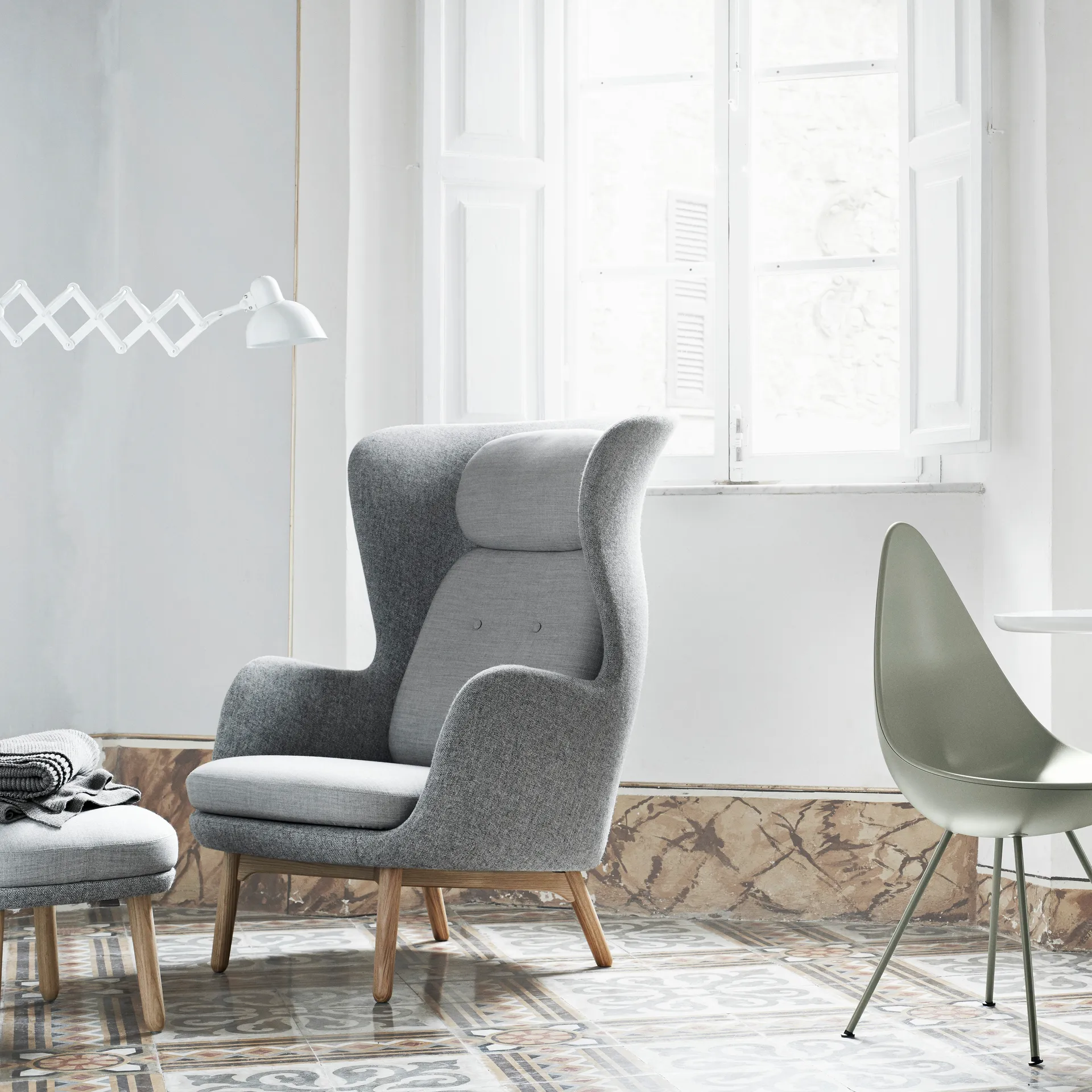 Applique murale Kaiser Idell 6718-W, White Fritz Hansen