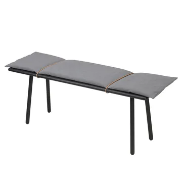 Banc Georg - Chêne laqué noir - Fritz Hansen