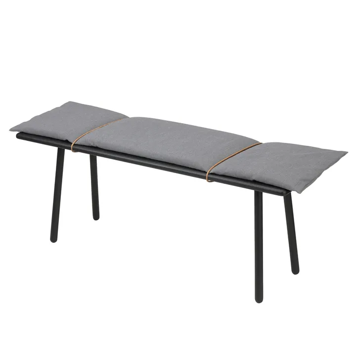 Banc Georg - Chêne laqué noir - Fritz Hansen