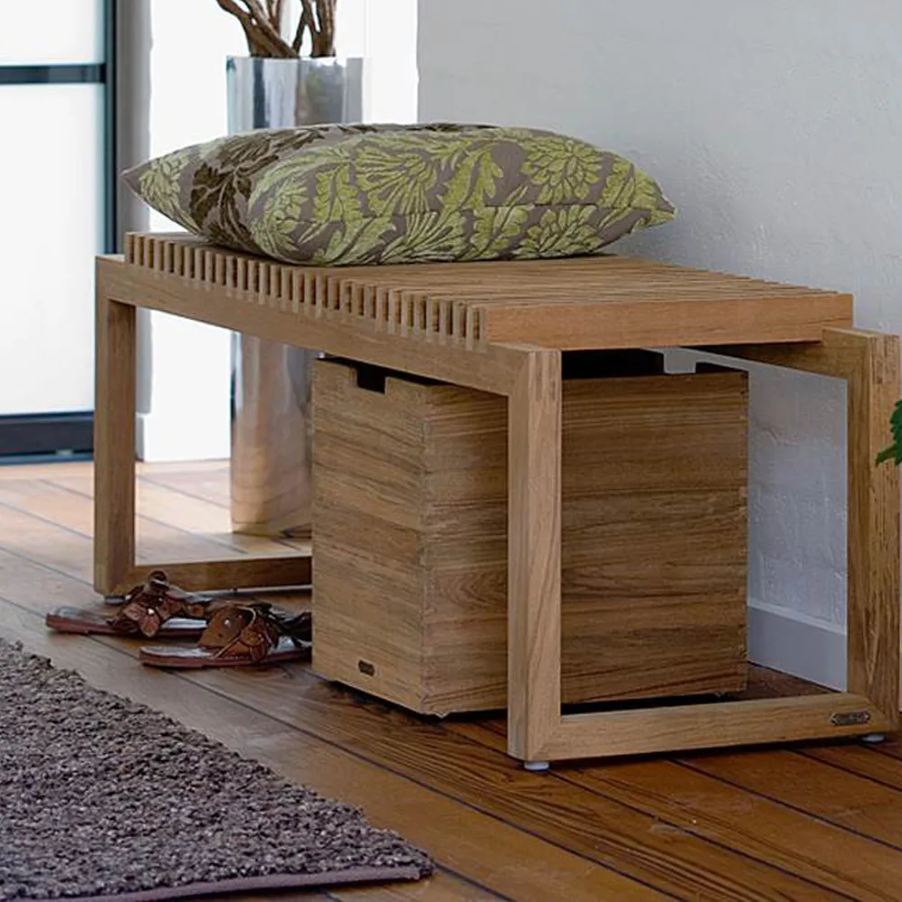 Boîte de rangement Cutter grande, Teak Fritz Hansen