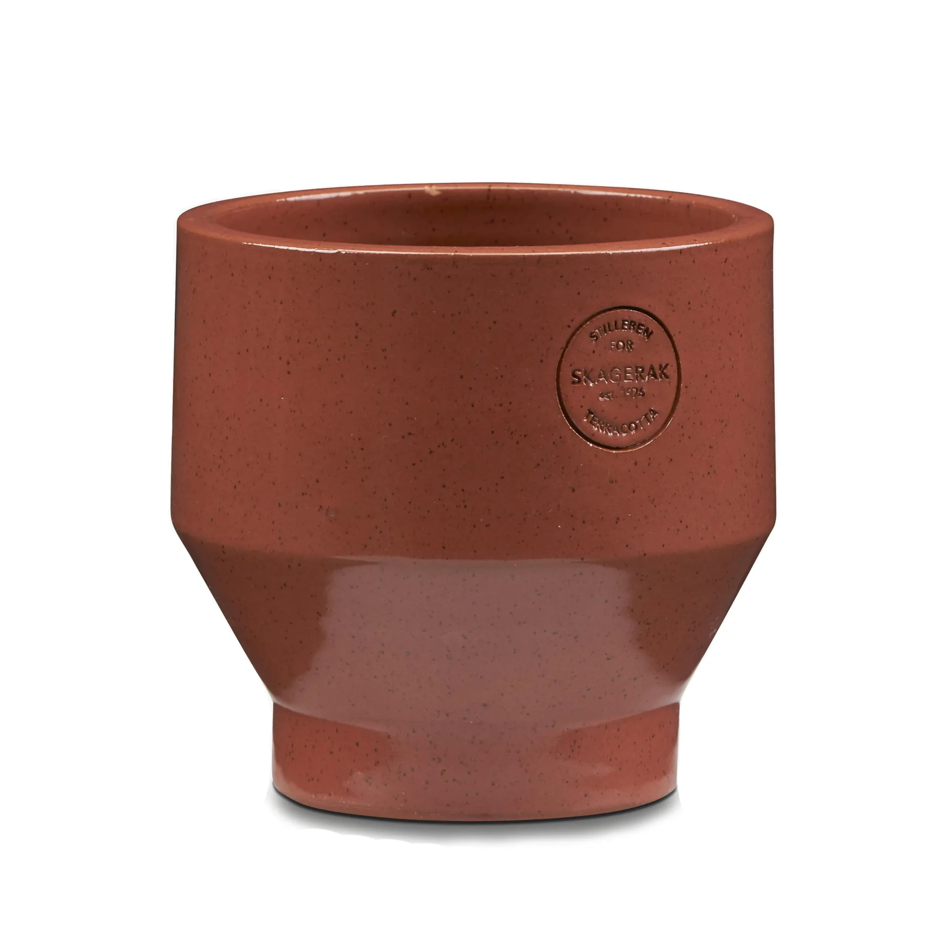 Cache-pot Edge (utilisation en intérieur) Ø15 cm, burned red Fritz Hansen