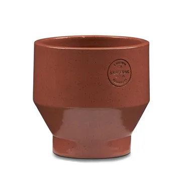 Cache-pot Edge (utilisation en intérieur) Ø15 cm - burned red - Fritz Hansen