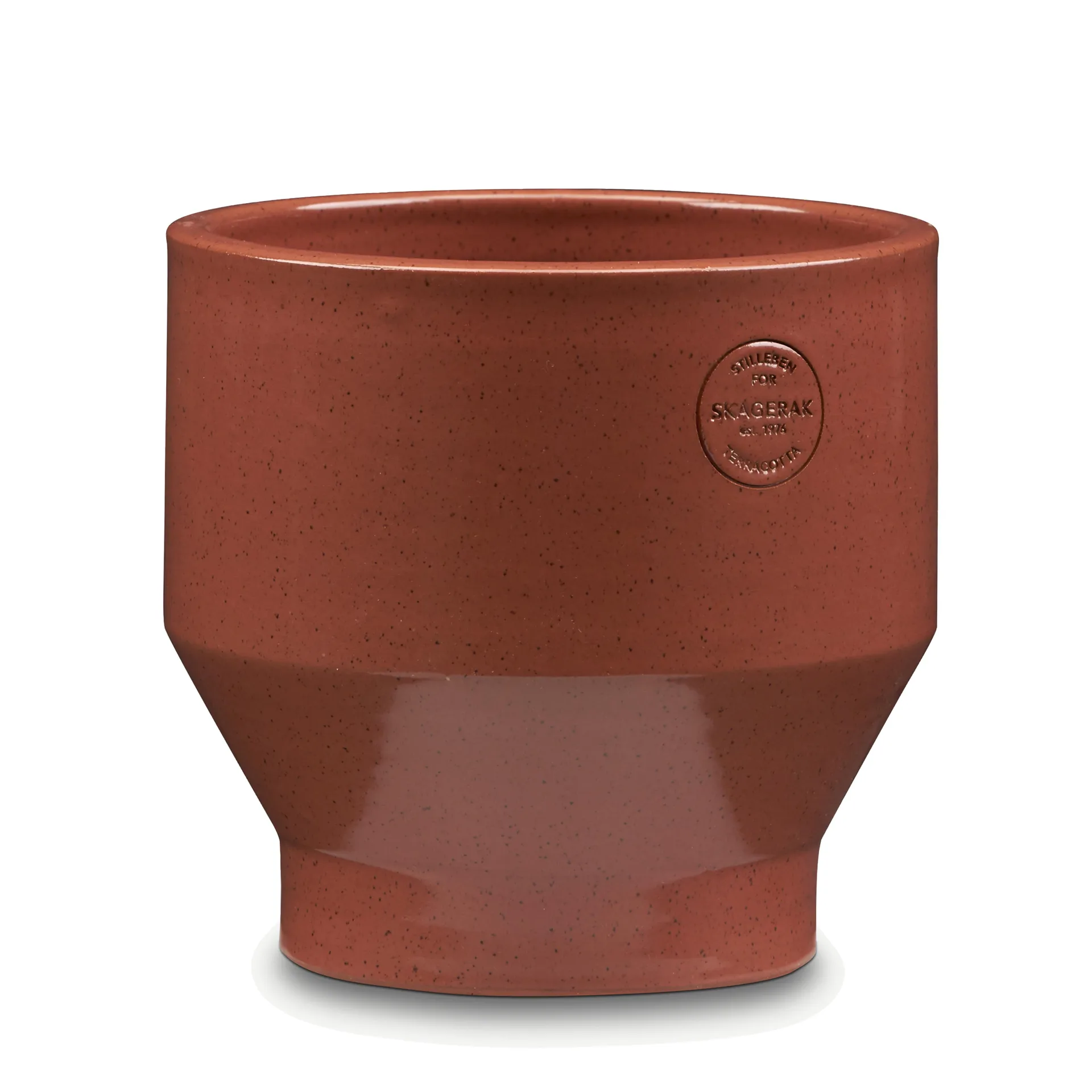 Cache-pot Edge (utilisation en intérieur) Ø18 cm, burned red Fritz Hansen