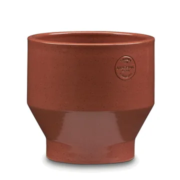 Cache-pot Edge (utilisation en intérieur) Ø18 cm - burned red - Fritz Hansen