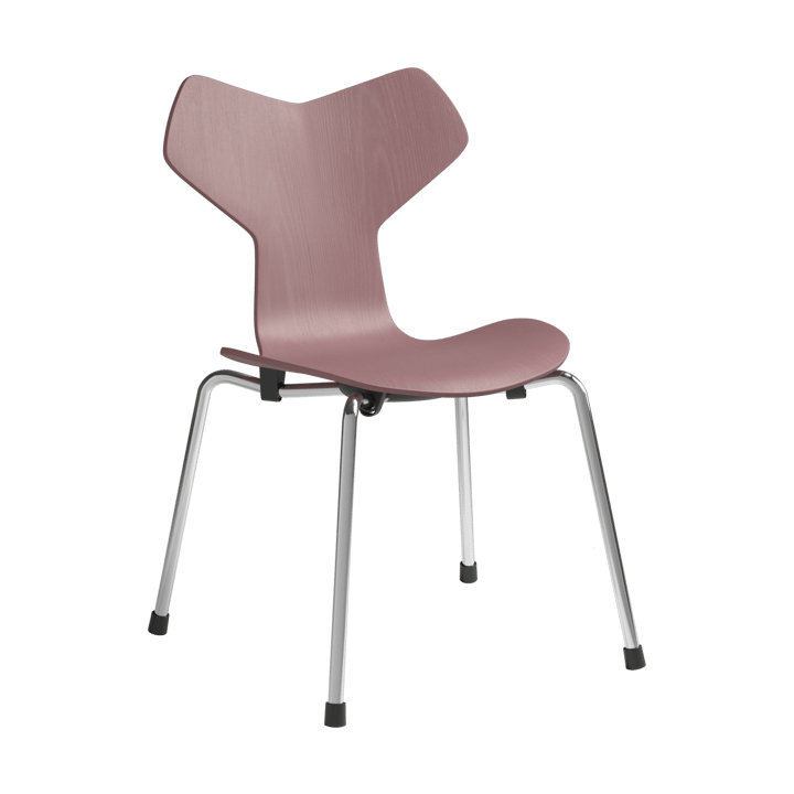 Chaise d'enfant Grand Prix - Wild rose frêne peint-chrome - Fritz Hansen