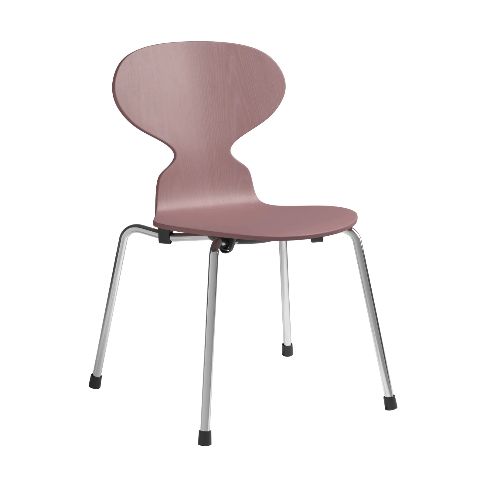 Chaise d'enfant Myran, Wild rose frêne peint-chrome Fritz Hansen