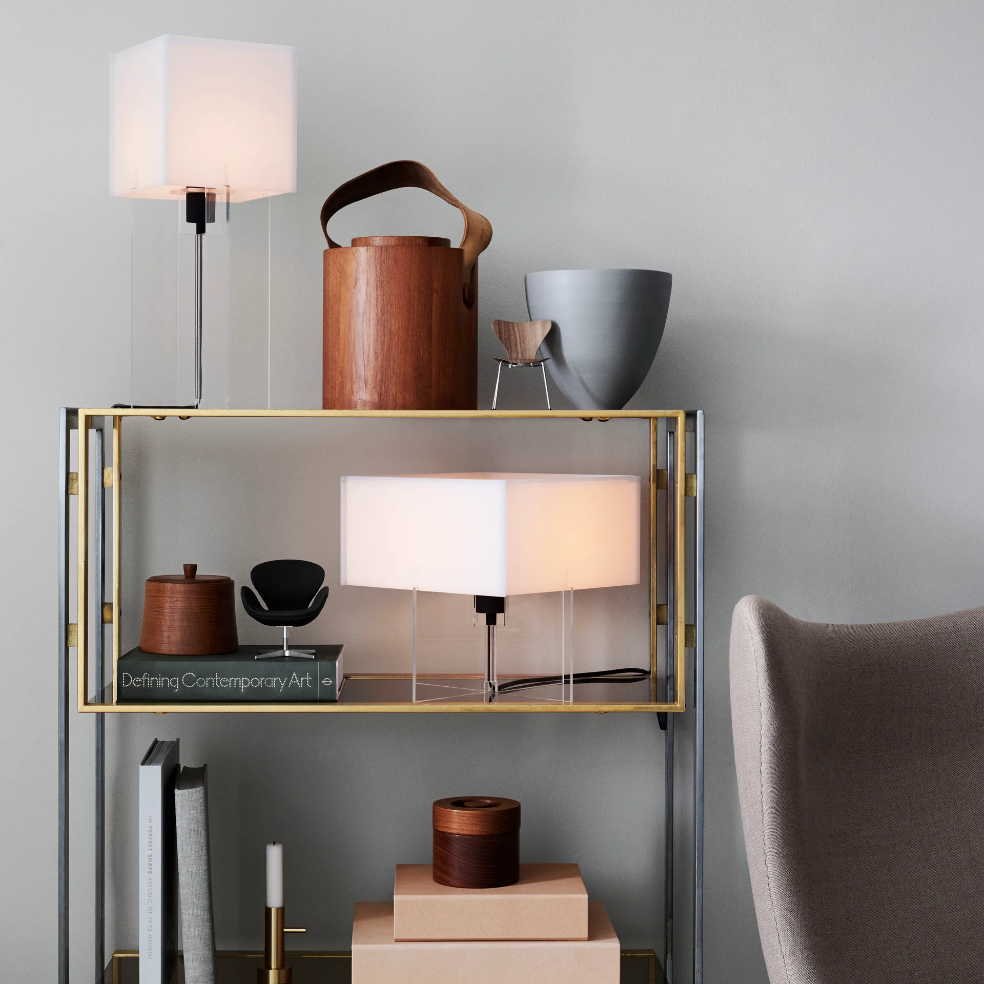 Chaise miniature Series 7, Noyer Fritz Hansen