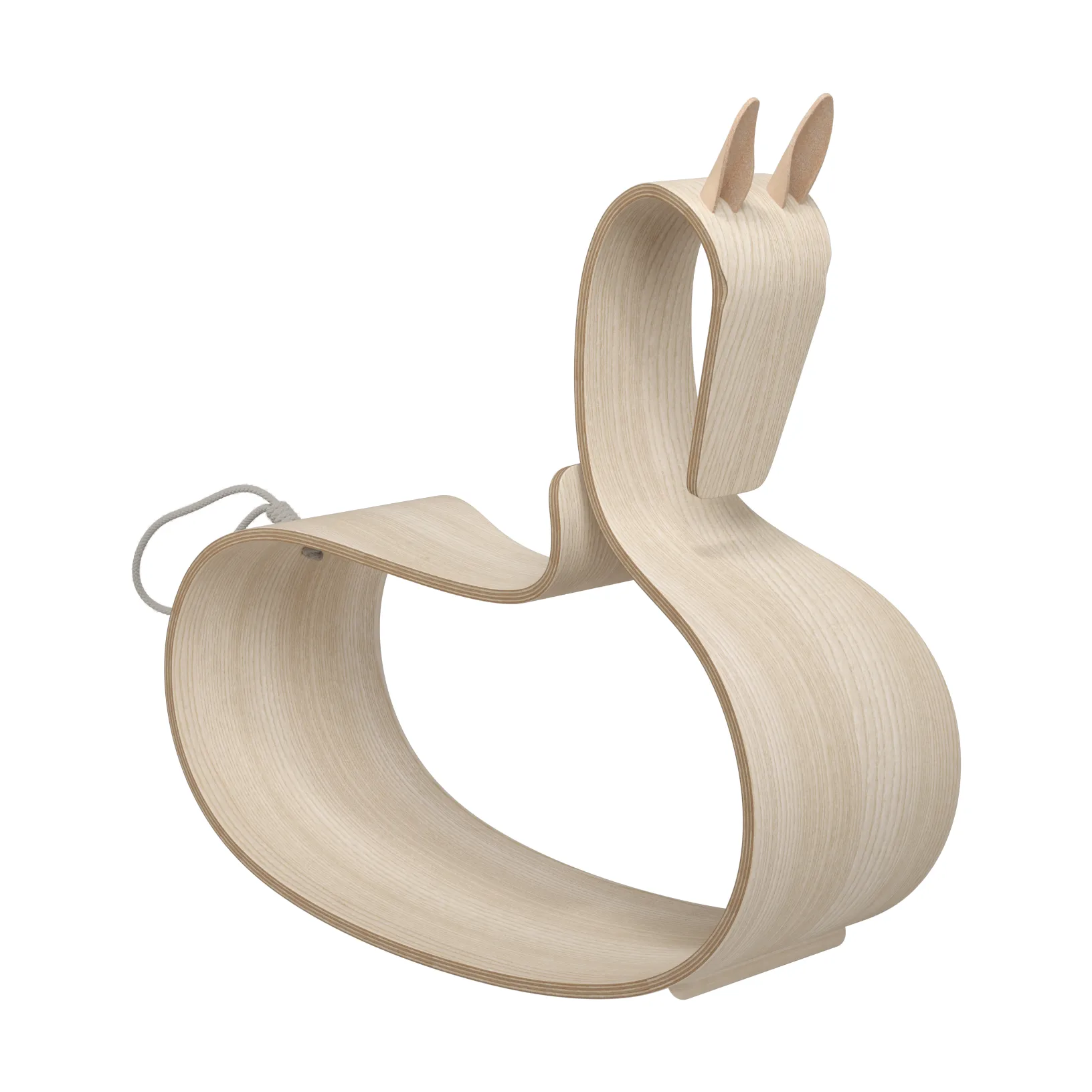 Cheval à bascule Rocking Horse, Frêne laqué clair Fritz Hansen