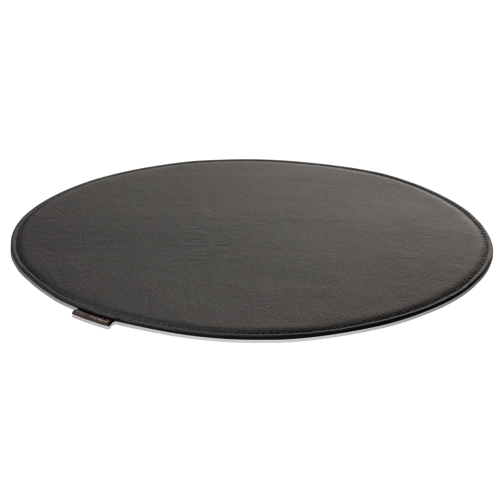 Coussin de chaise en cuir Series 7, Noir Fritz Hansen