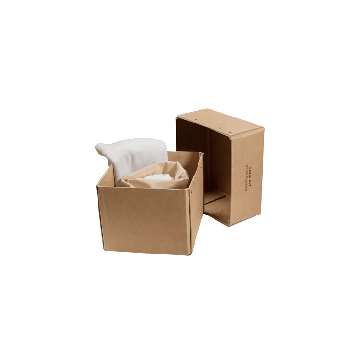 Fritz Hansen kit d’entretien cuir et rotin - 200 g + chiffon en coton - Fritz Hansen