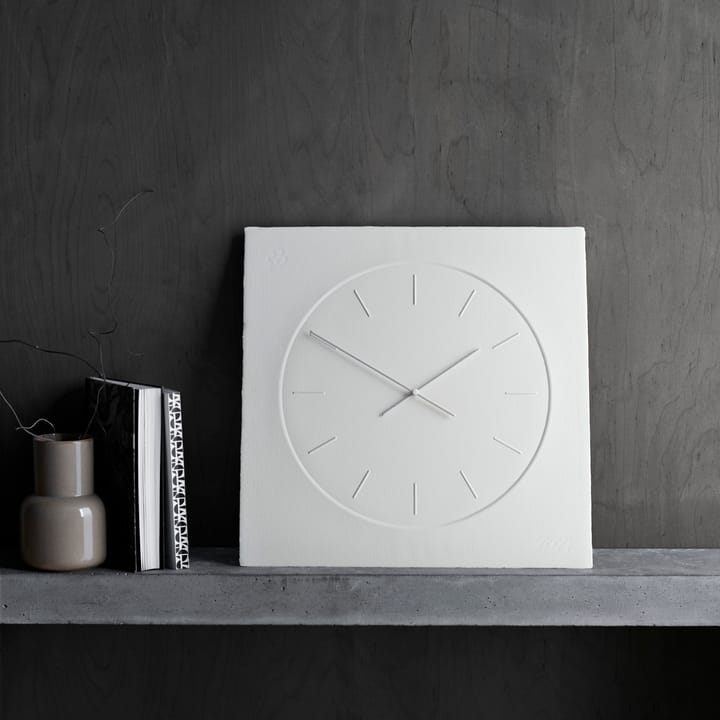 Horloge murale Fritz Hansen 48 x 48 cm - blanc - Fritz Hansen