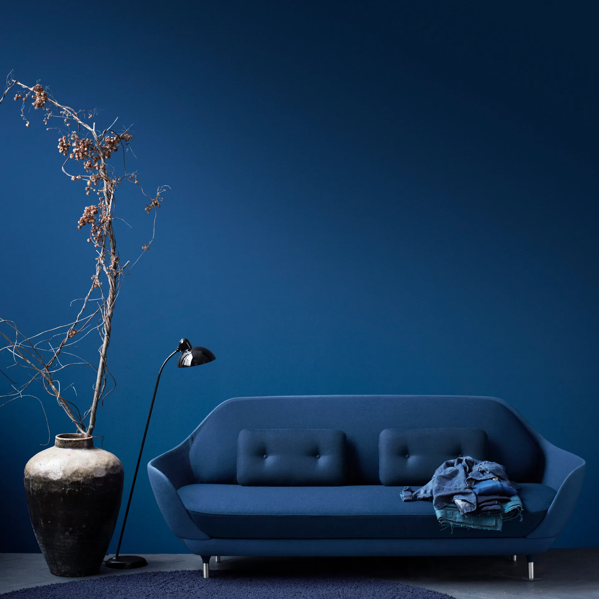 Lampadaire Kaiser Idell 6556-F, Black Fritz Hansen