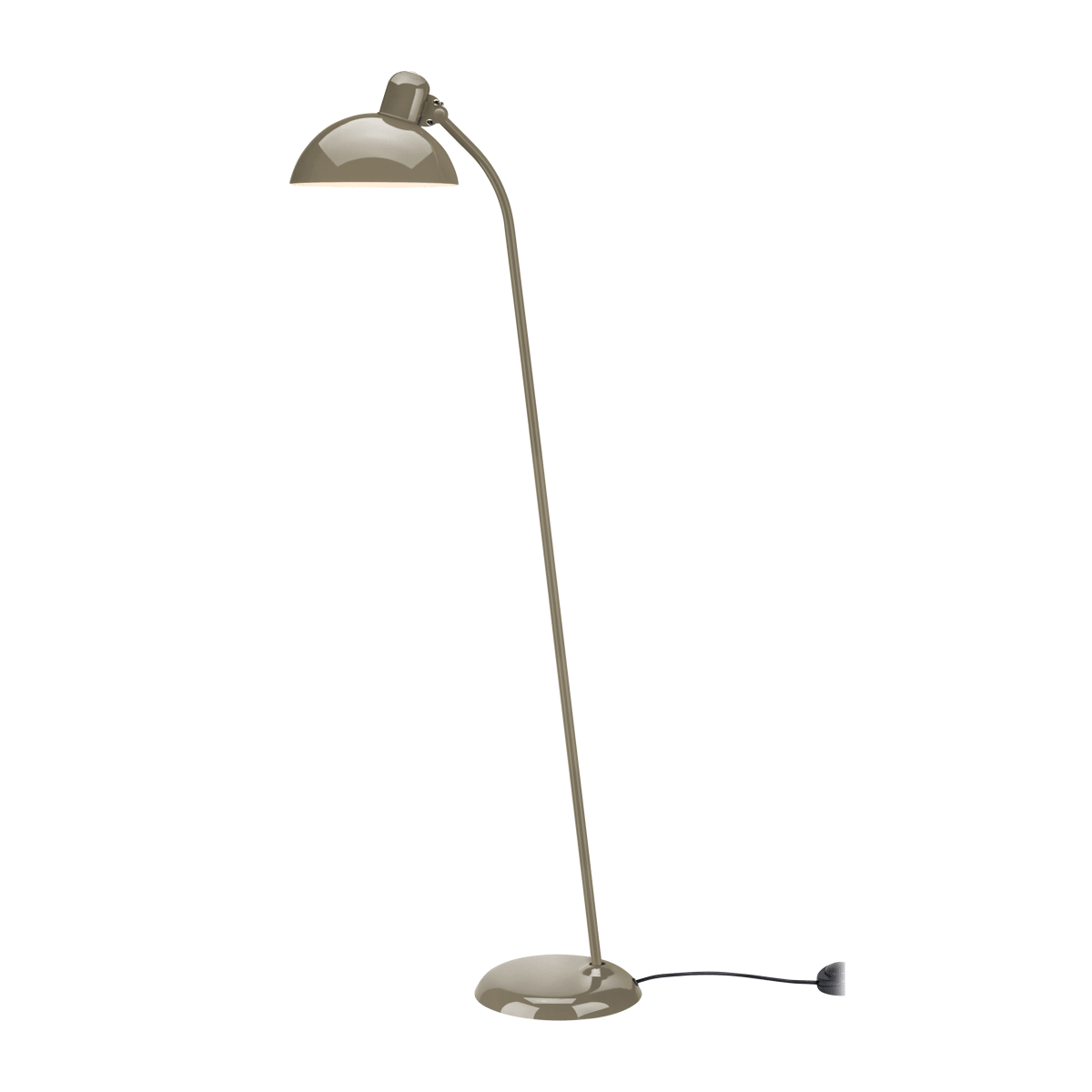 fritz hansen lampadaire kaiser idell 6556-f olive green