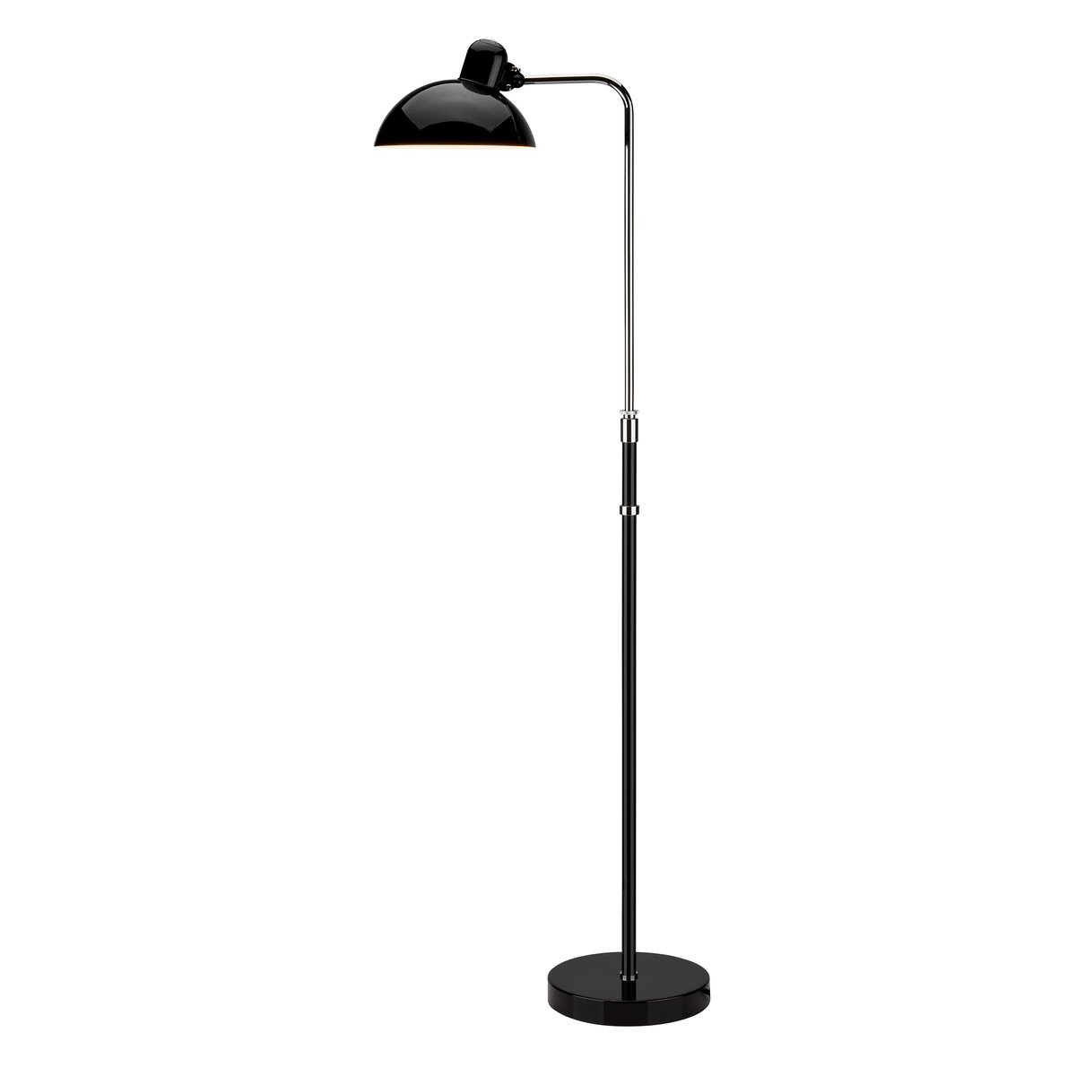 fritz hansen lampadaire kaiser idell 6580-f luxus black