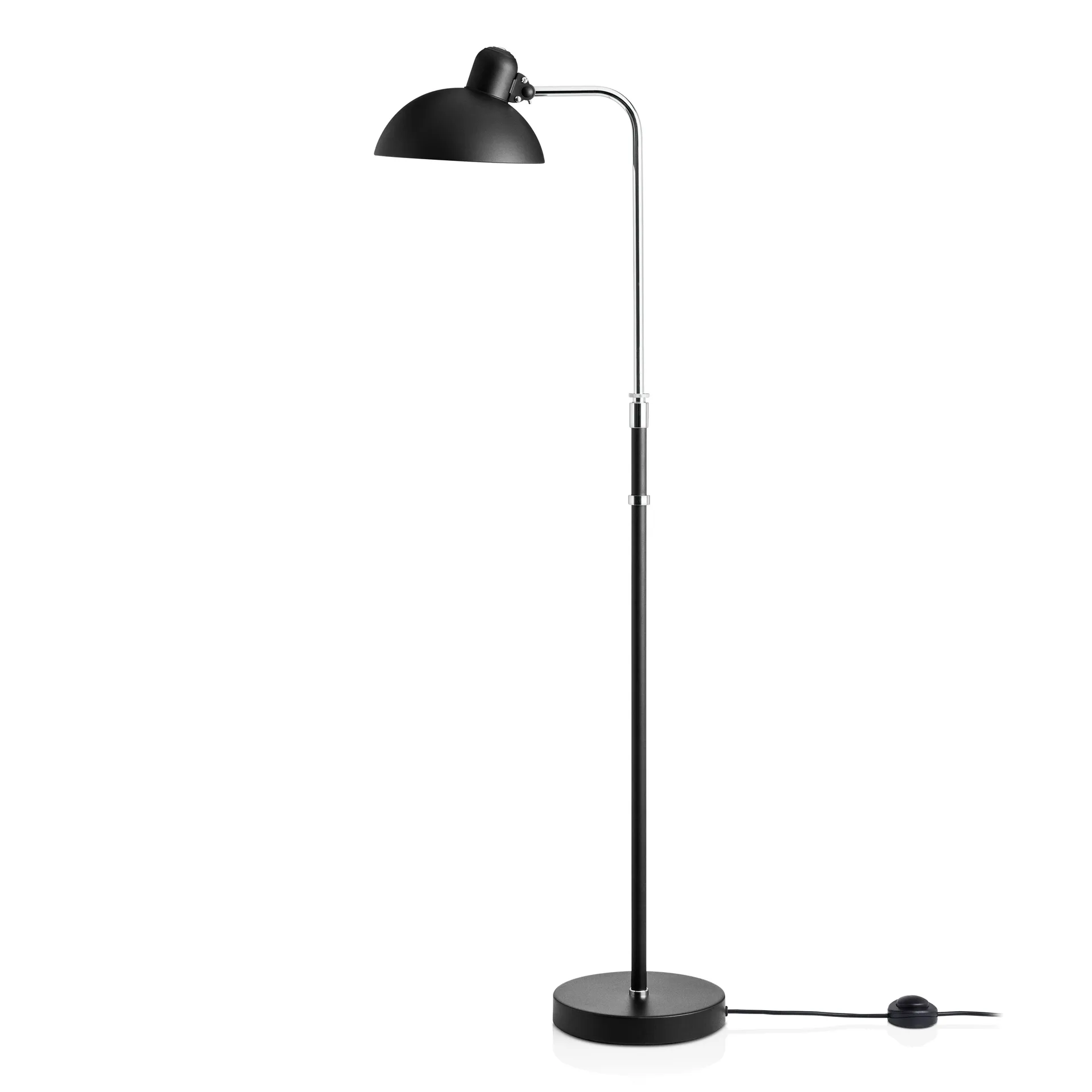 Lampadaire Kaiser Idell 6580-F Luxus, Matt black Fritz Hansen