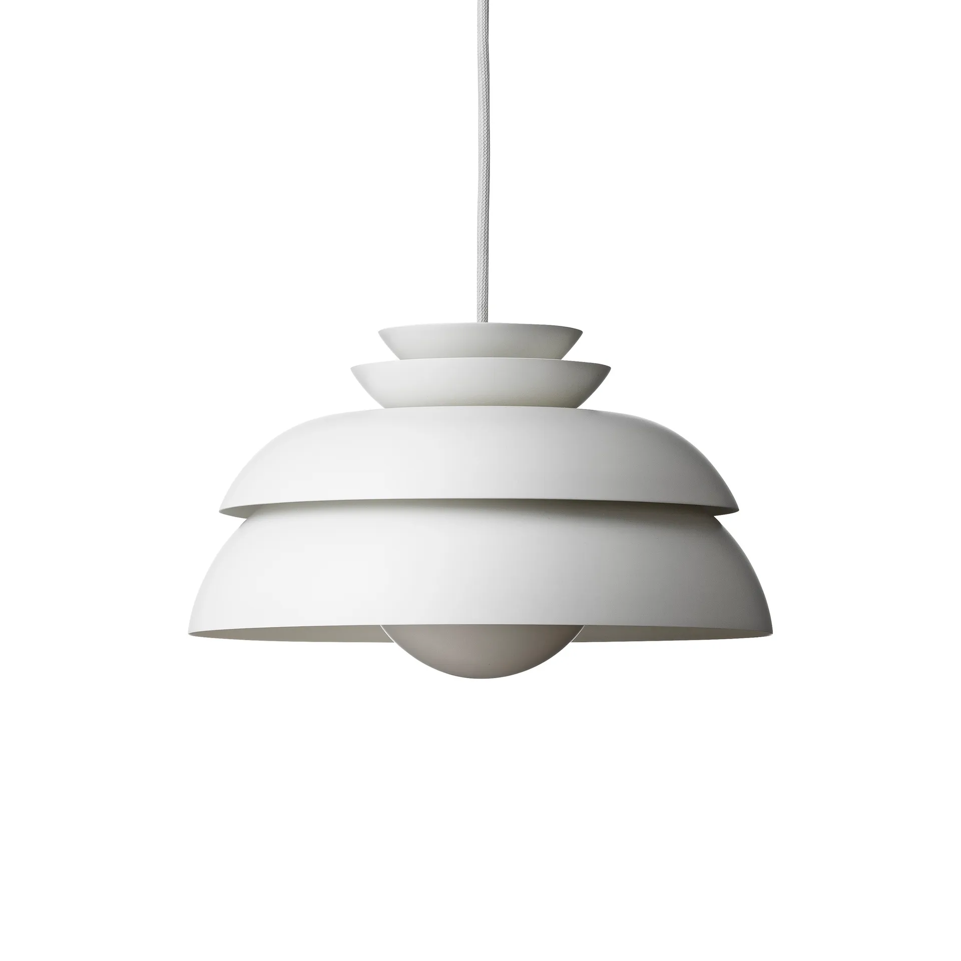 Lampe à suspension Concert blanc, P1 Fritz Hansen