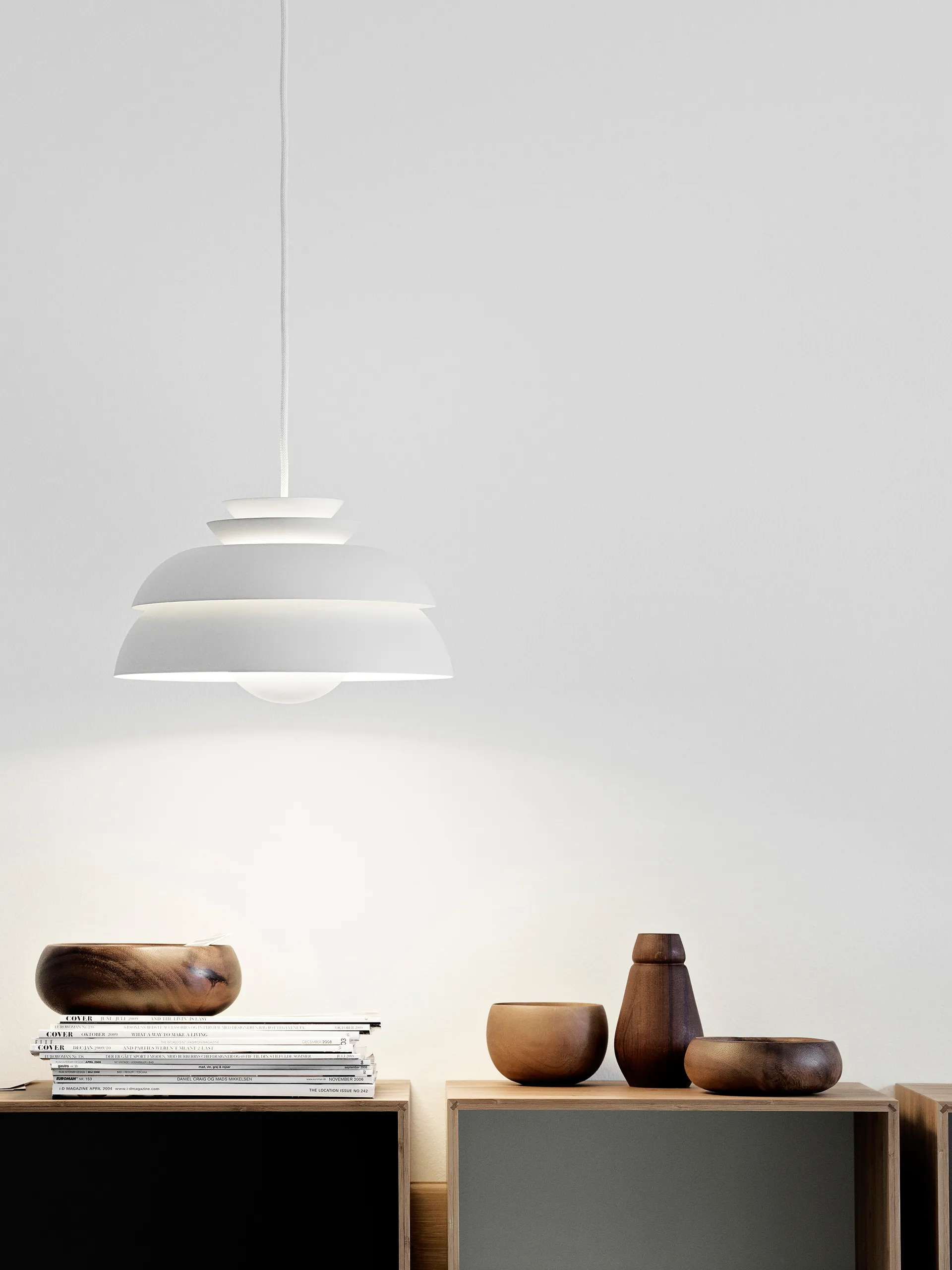 Lampe à suspension Concert blanc, P1 Fritz Hansen