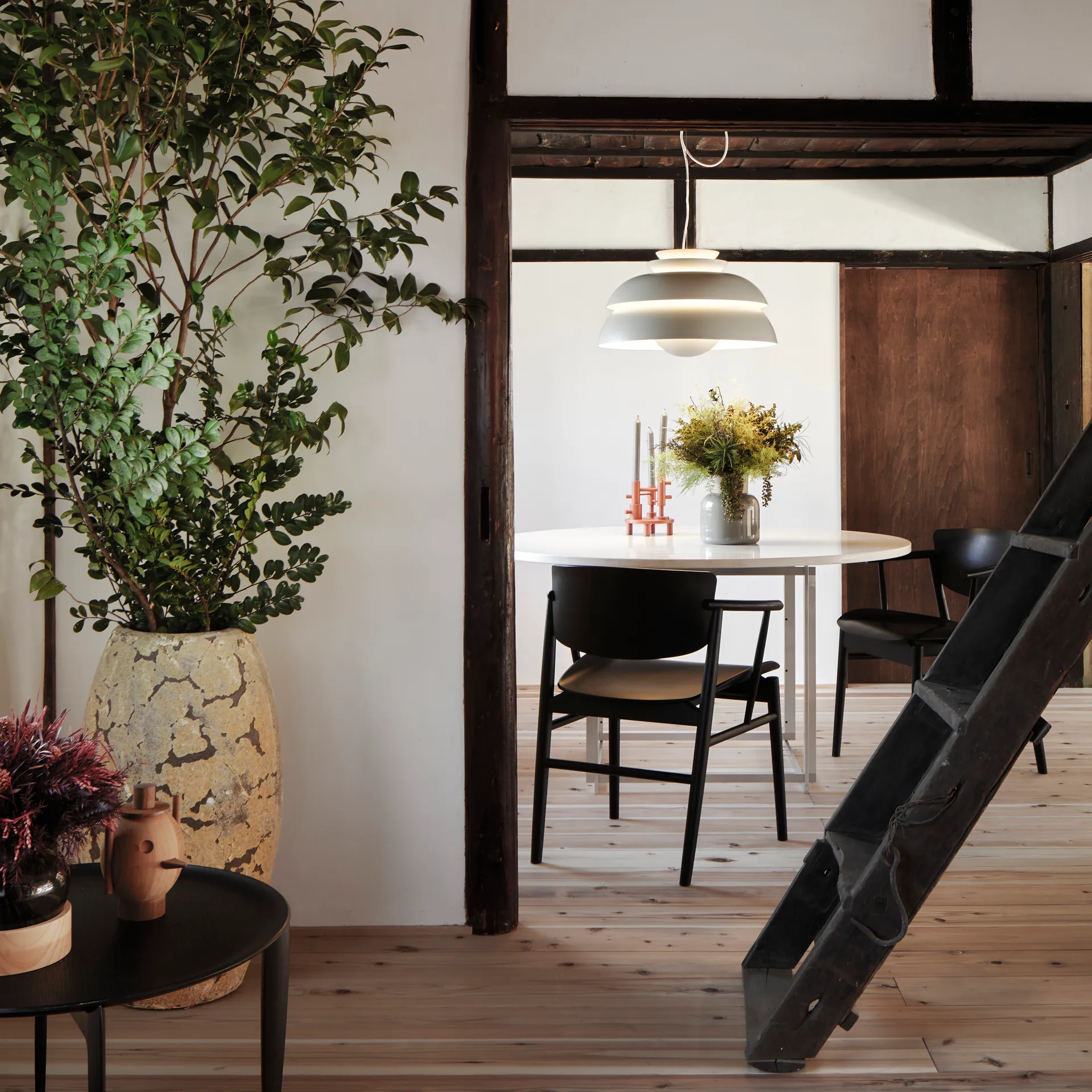 Lampe à suspension Concert blanc, P3 Fritz Hansen