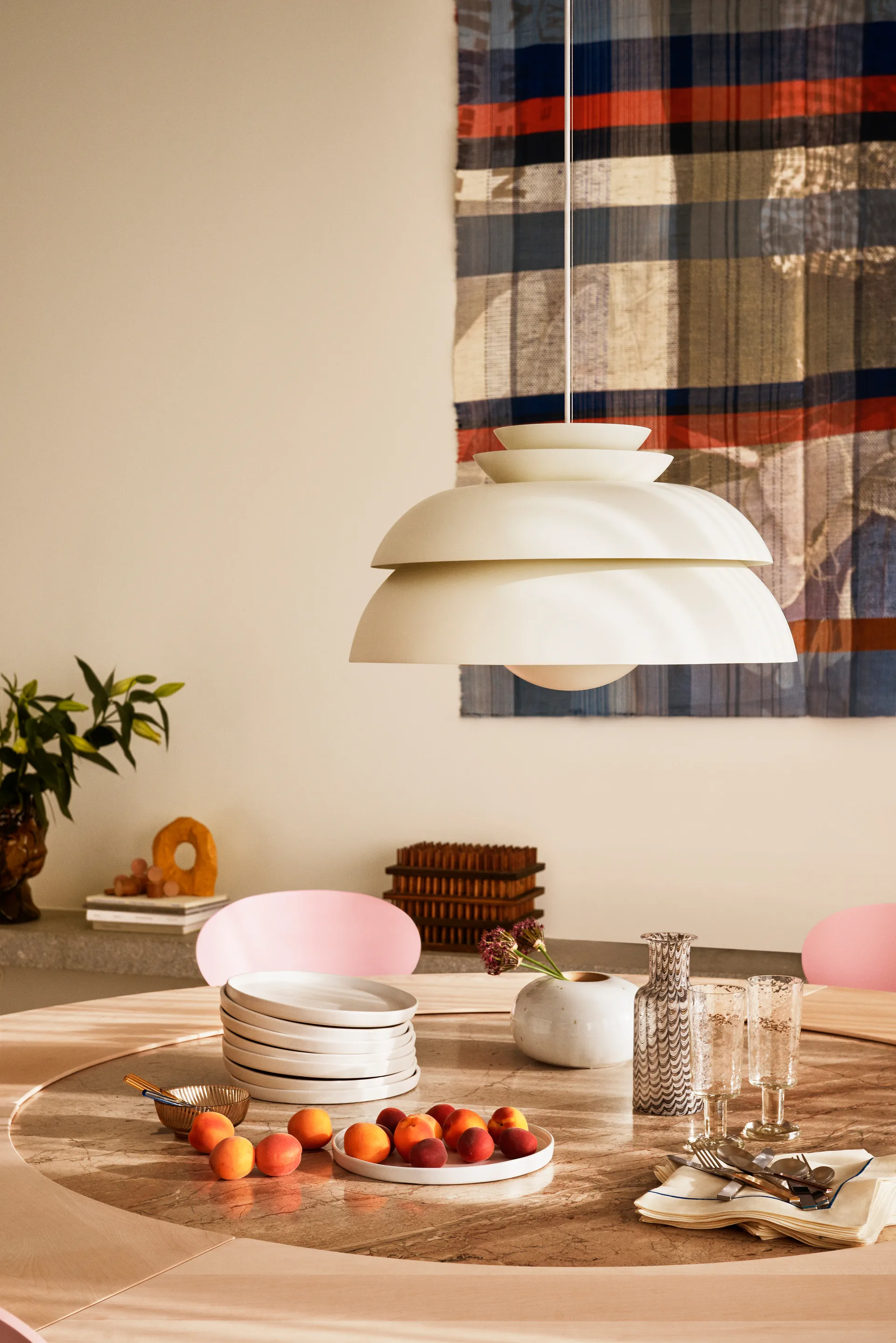 Lampe à suspension Concert blanc, P3 Fritz Hansen