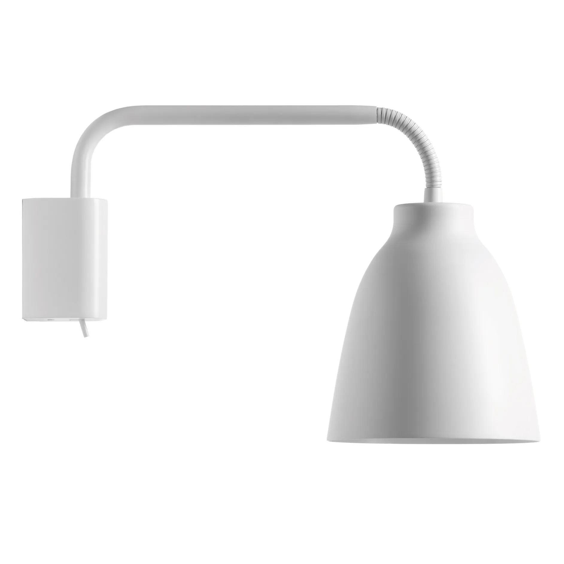 Lampe de lecture murale Caravaggio, Blanc Fritz Hansen