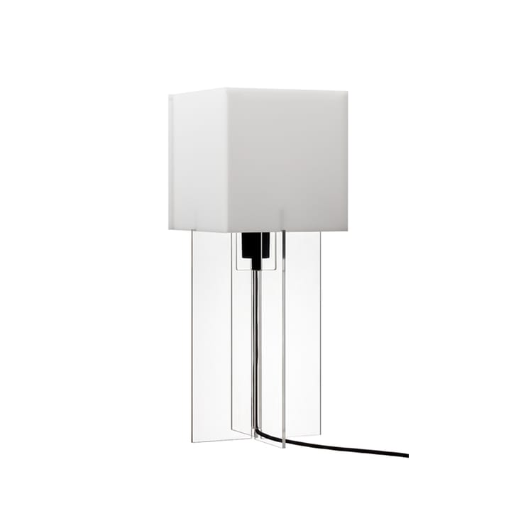 Lampe de table Cross-Plex T-500, Opal-structure en acrylique Fritz Hansen