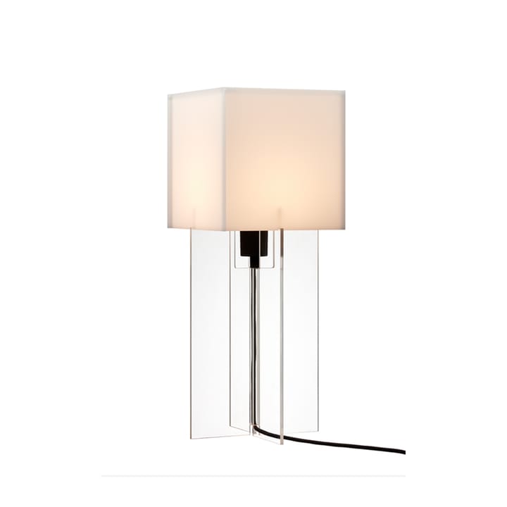 Lampe de table Cross-Plex T-500, Opal-structure en acrylique Fritz Hansen