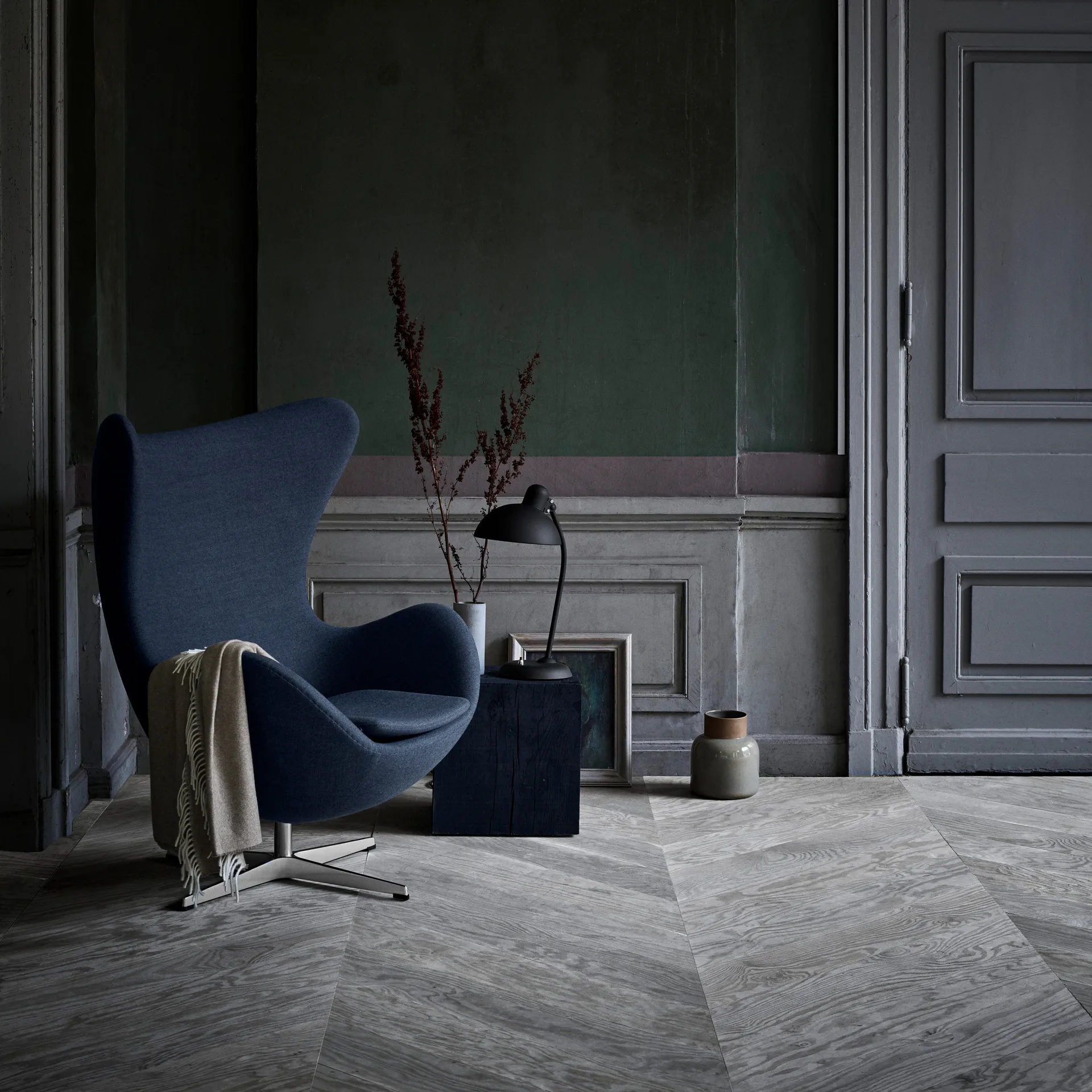 Lampe de table Kaiser Idell 6556-T, Matt black Fritz Hansen