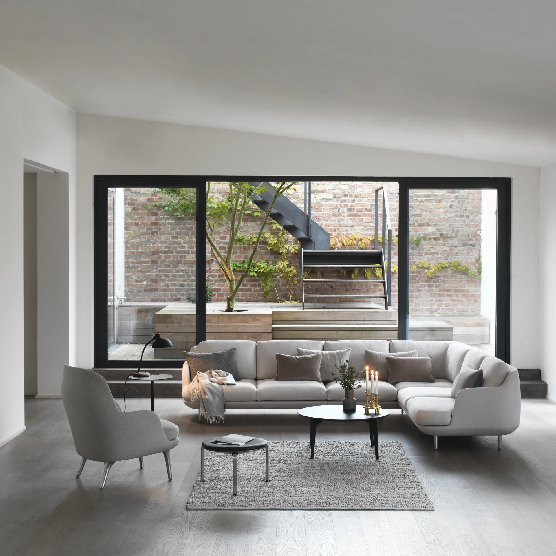 Lampe de table Kaiser Idell 6556-T, Matt black Fritz Hansen