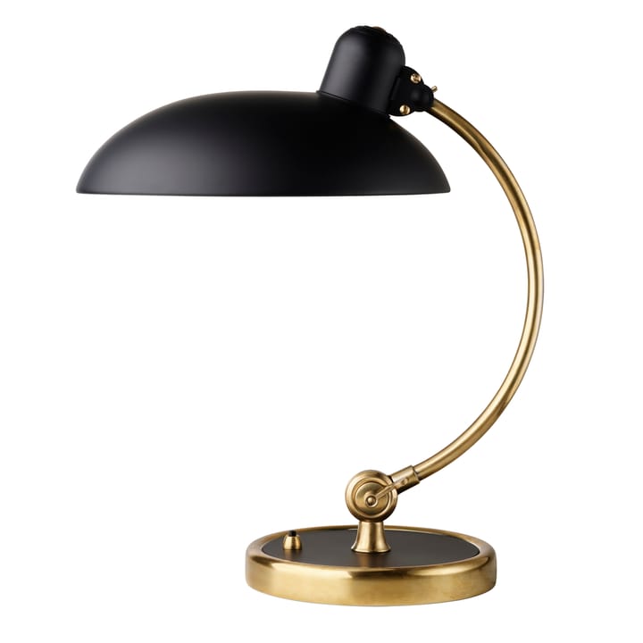 Lampe de table Kaiser Idell 6631-T Luxus laiton - Noir mat - Fritz Hansen
