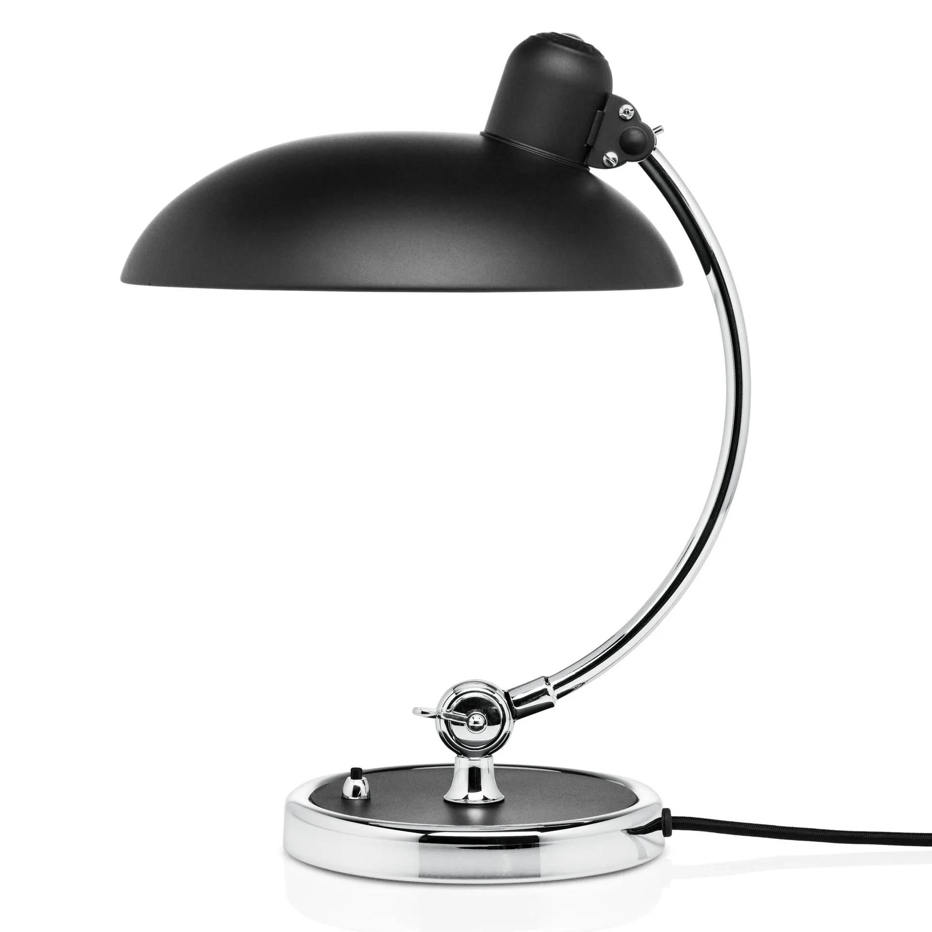 Lampe de table Kaiser Idell 6631-T Luxus, noir mat Fritz Hansen
