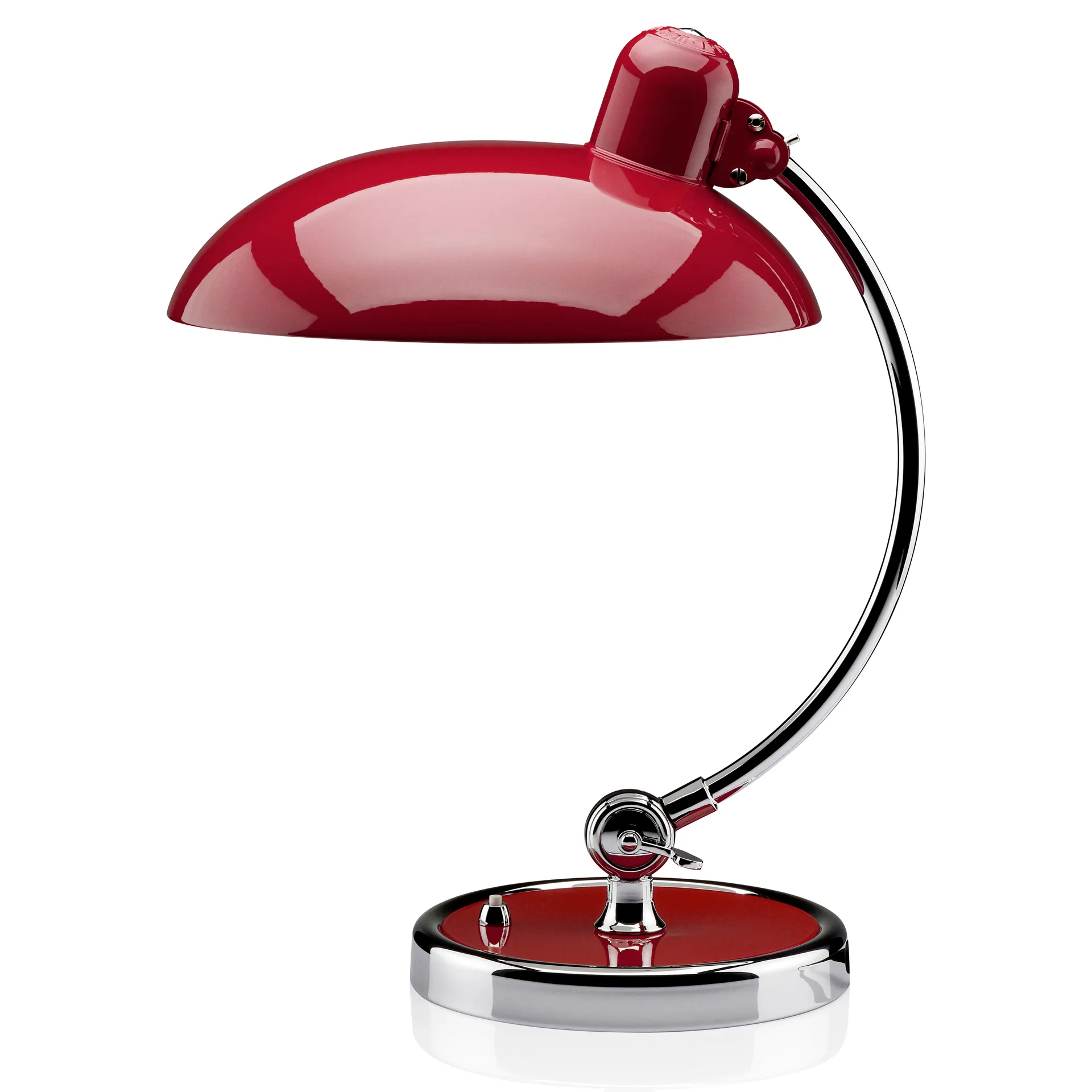 Lampe de table Kaiser Idell 6631-T Luxus, Rouge rubis Fritz Hansen
