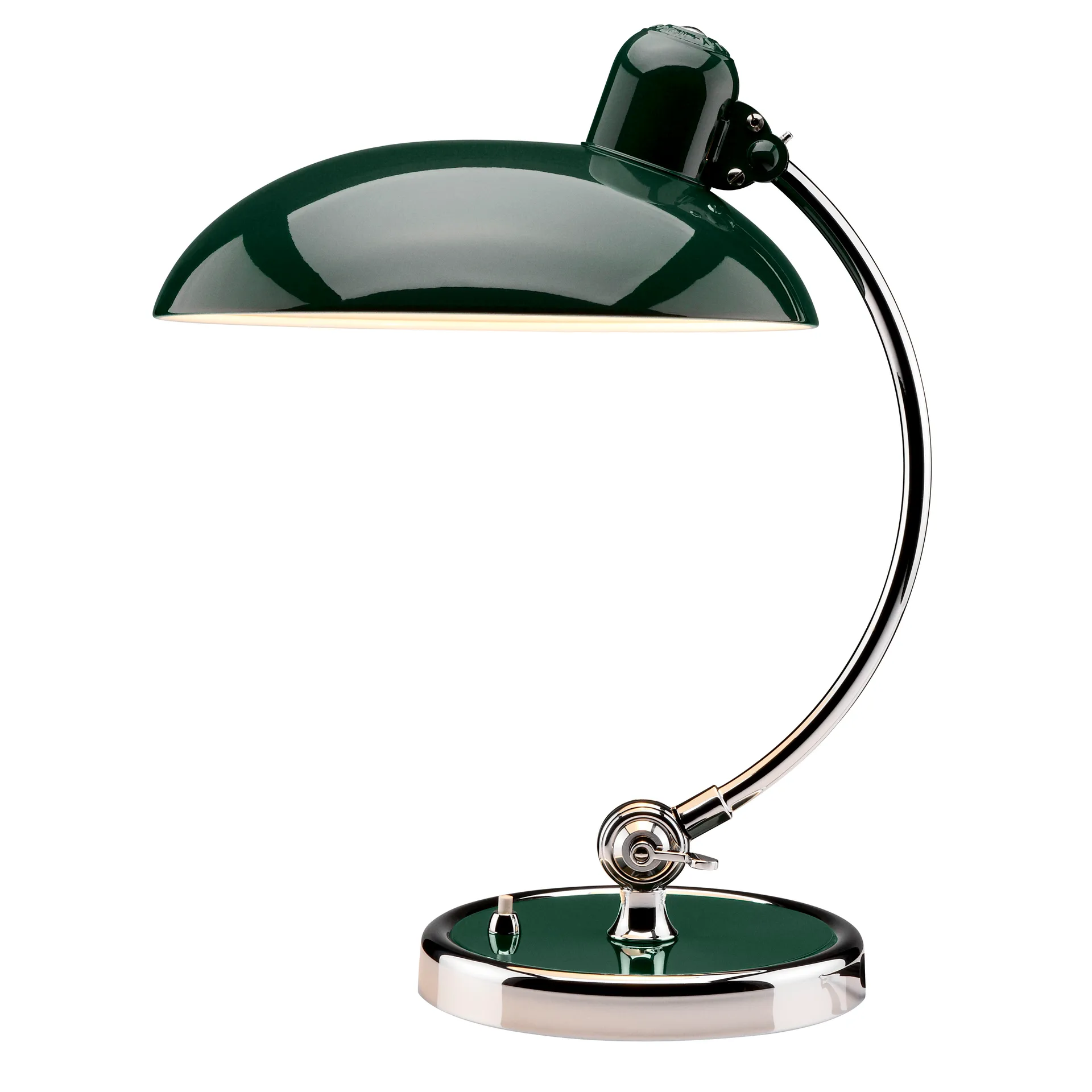 Lampe de table Kaiser Idell 6631-T Luxus, Vert foncé Fritz Hansen