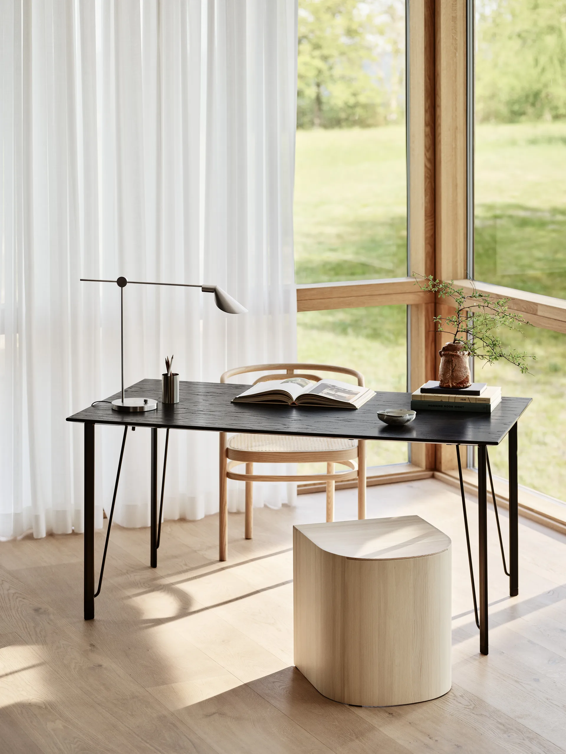 Lampe de table MS021, Steel Fritz Hansen
