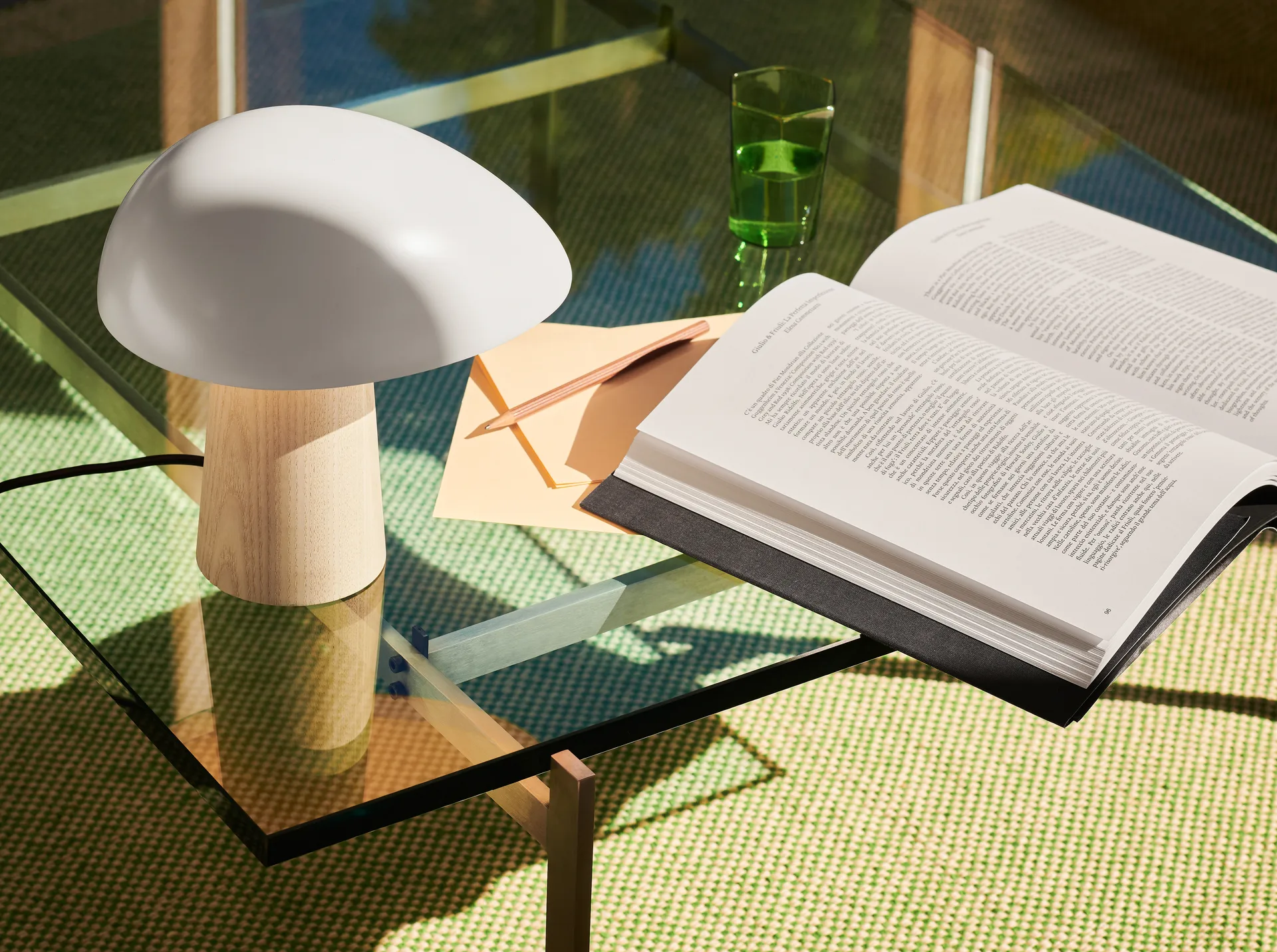 Lampe de table Night Owl, Blanc fumé Fritz Hansen