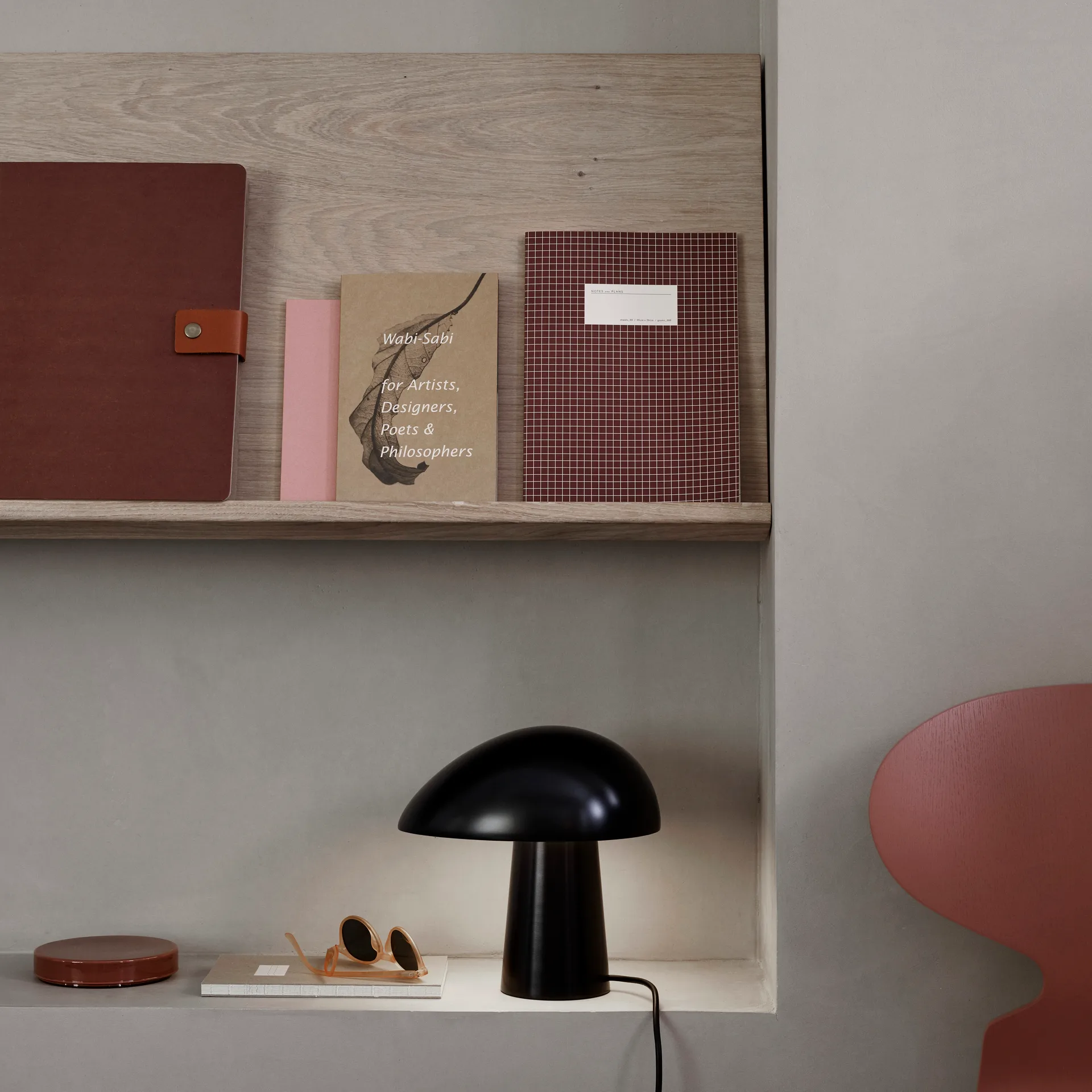 Lampe de table Night Owl, Bleu nuit Fritz Hansen