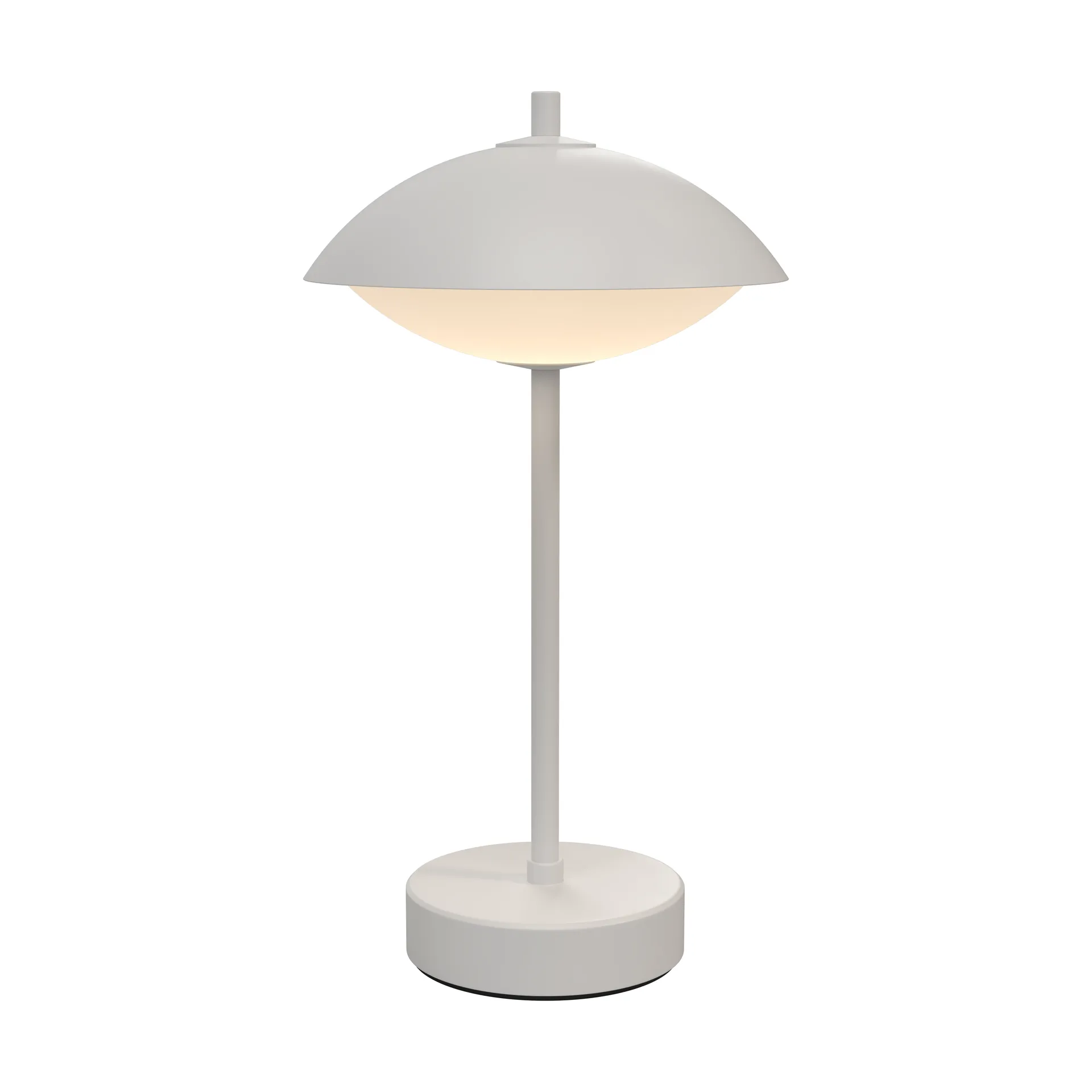 Lampe de table portable Clam 31 cm, White Fritz Hansen