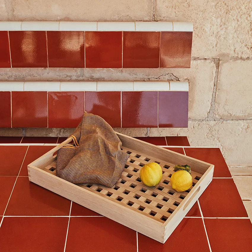 Plateau Fionia 36 x 52cm, Chêne Fritz Hansen