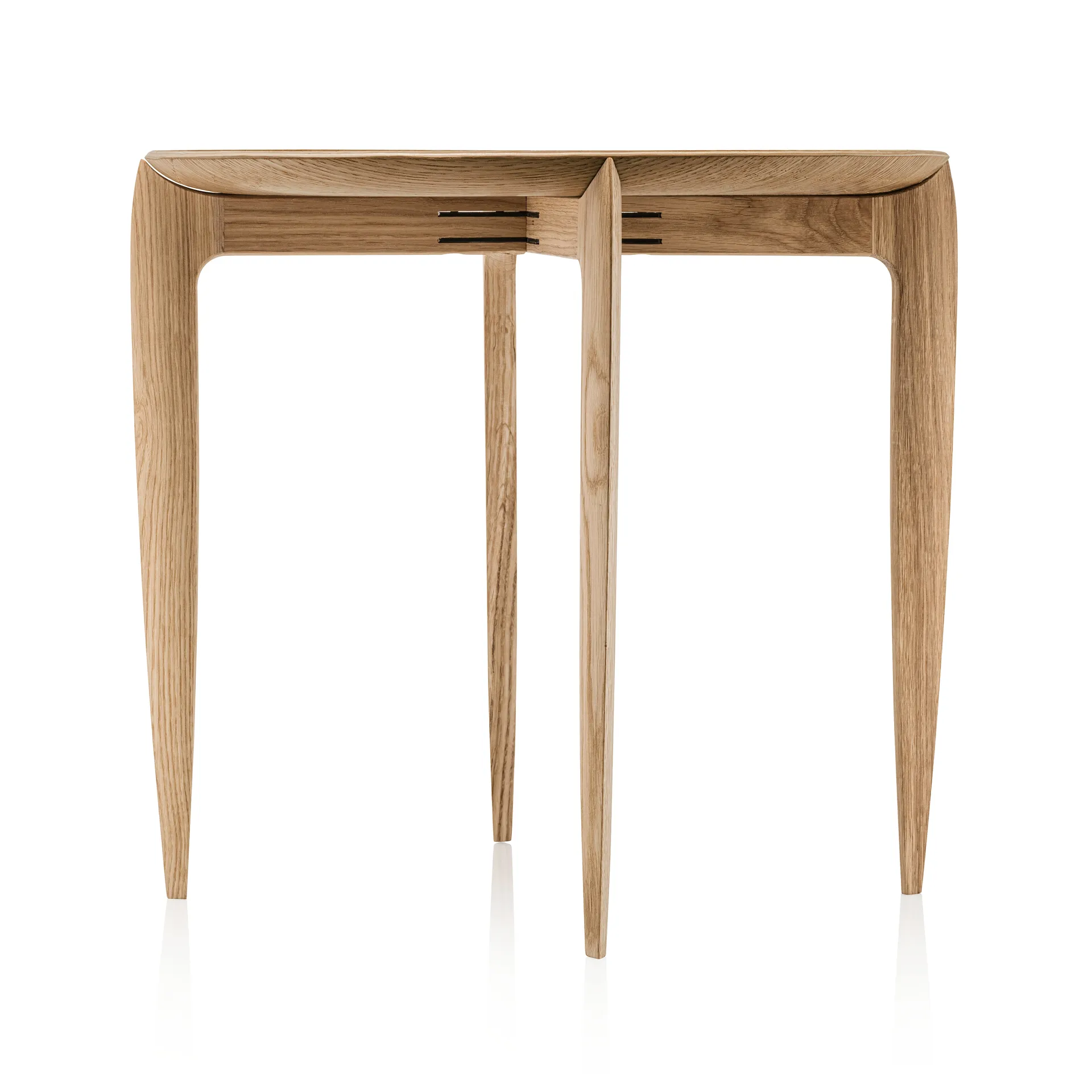Plateau pliable Ø 45 cm, Chêne Fritz Hansen