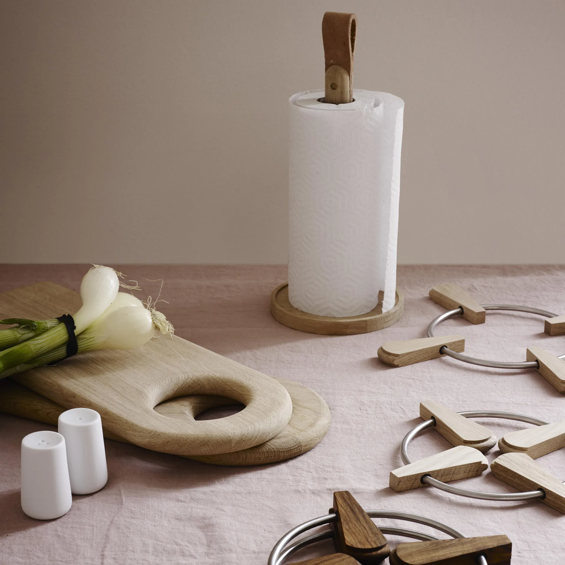 Porte Essuie-tout Norr, chêne Fritz Hansen