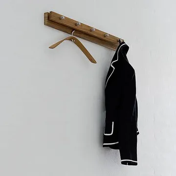 Porte-manteau Cutter - Chêne noirci, 5 pcs boutons - Fritz Hansen