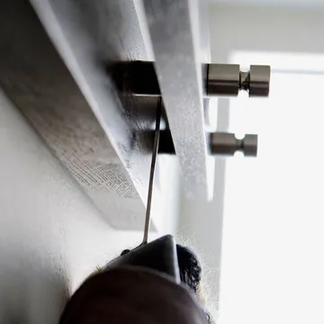 Porte-manteau Cutter - Teck, 5 pcs boutons - Fritz Hansen