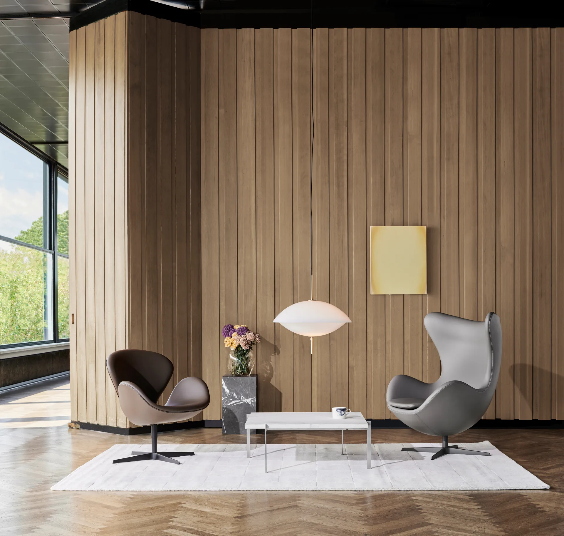 Suspension Clam, Ø55 cm Fritz Hansen