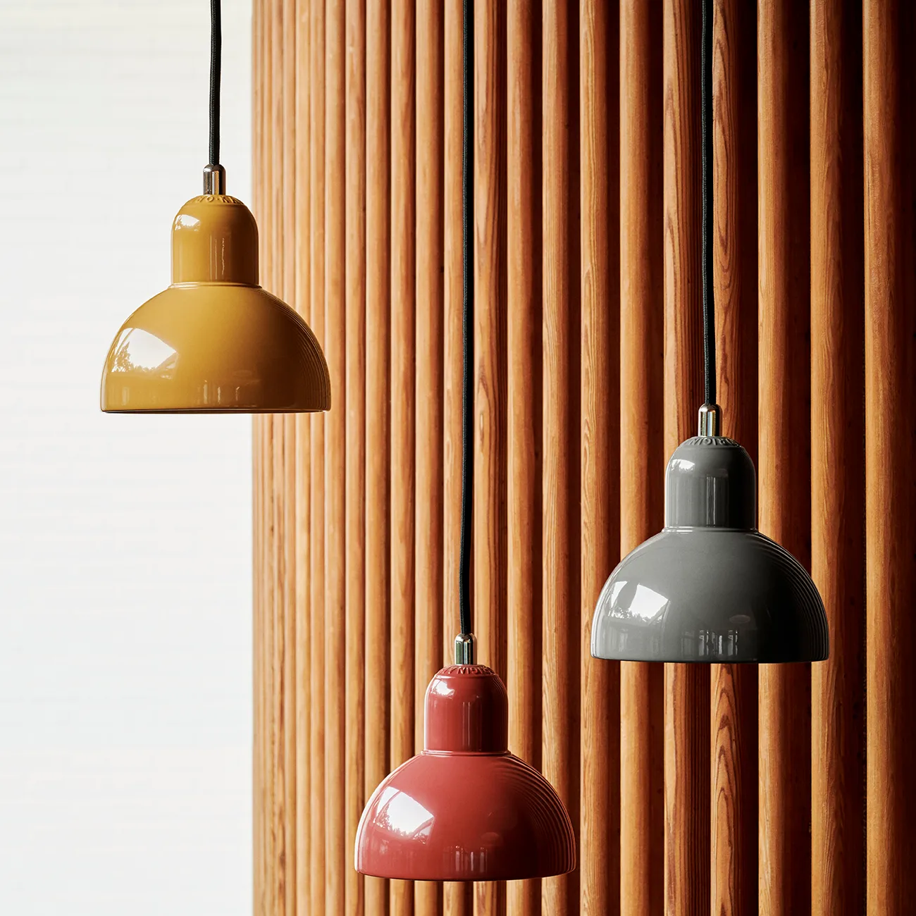 Suspension Kaiser Idell 6722-P, Russet red Fritz Hansen
