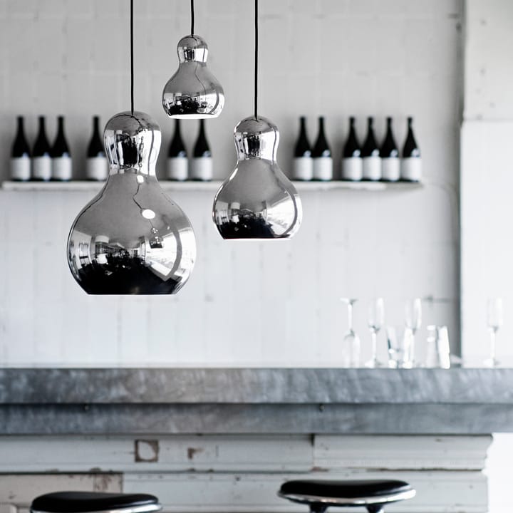 Suspension lumineuse Calabash P3 - Argent - Fritz Hansen