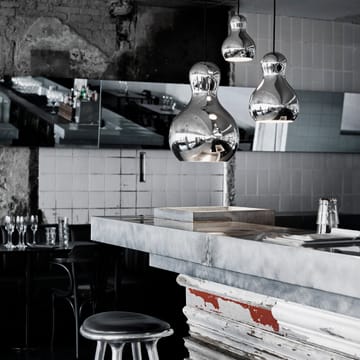 Suspension lumineuse Calabash P3 - Argent - Fritz Hansen