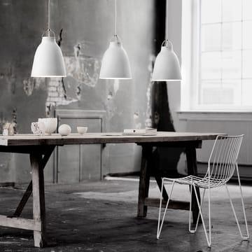 Suspension lumineuse Caravaggio P2 mat - Blanc - Fritz Hansen