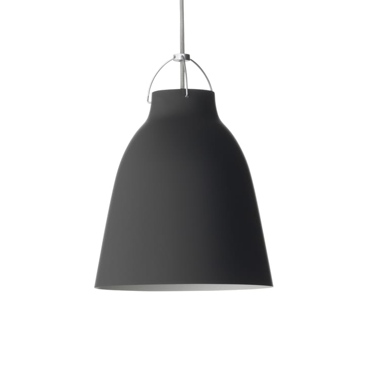 Suspension lumineuse Caravaggio P2 mat - Noir - Fritz Hansen