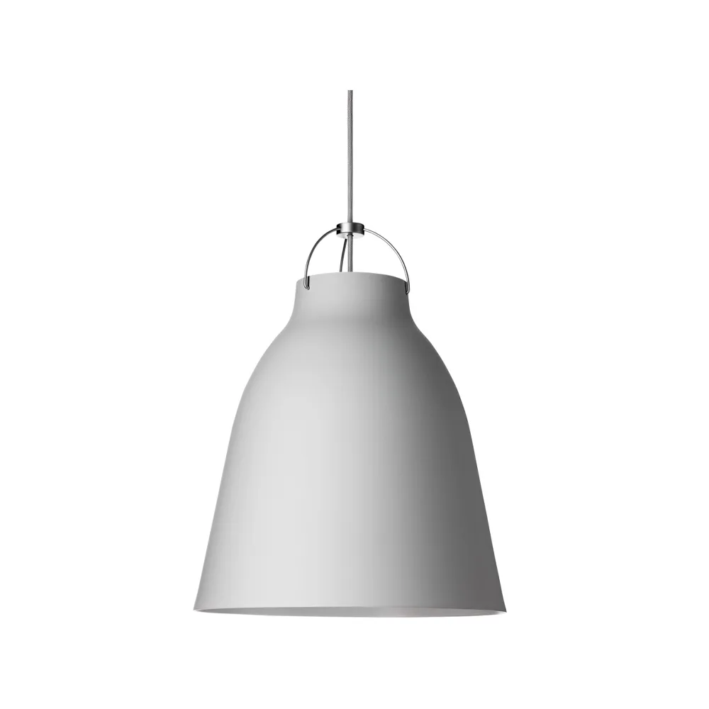 Suspension lumineuse Caravaggio P3 mat, Grey45 Fritz Hansen